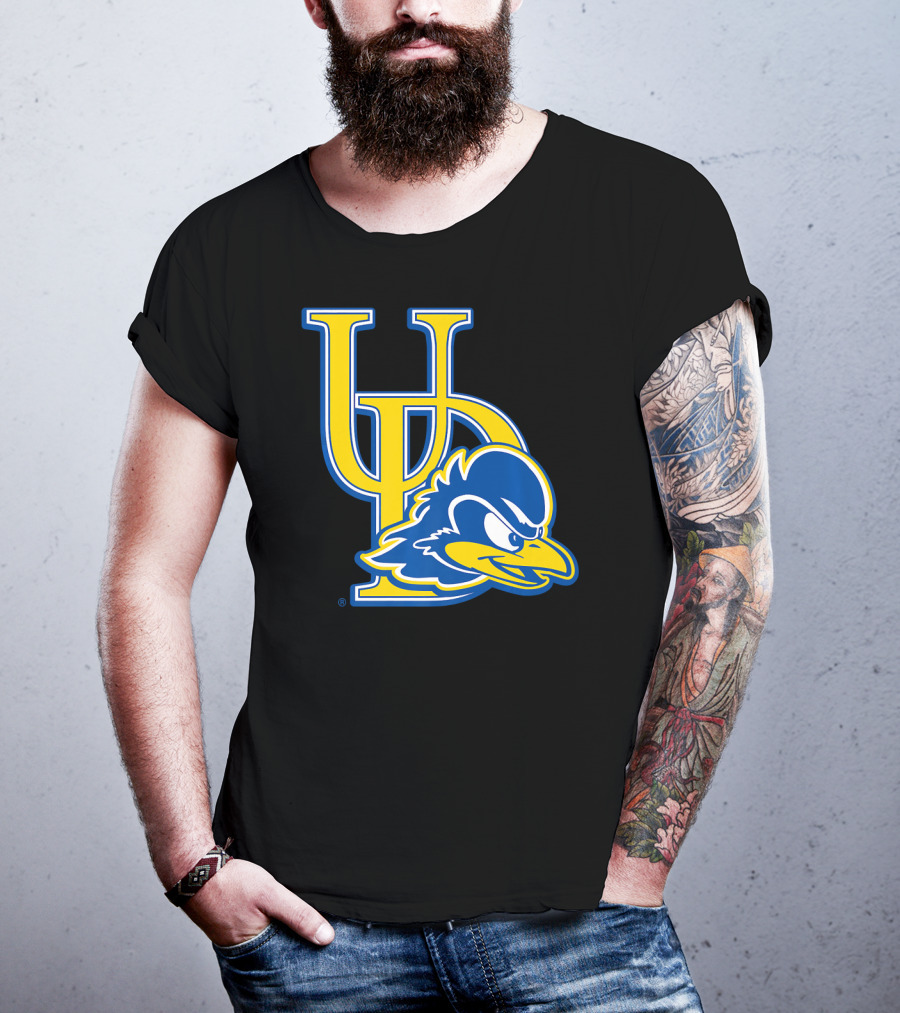 University Of Delaware Blue Hens Logo PPDEL11 T-Shirt