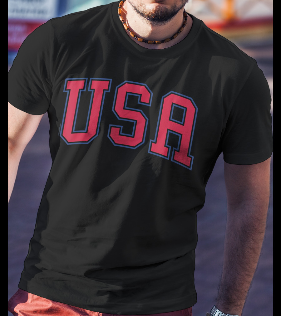 USA Patriotic American Women Men T-Shirt