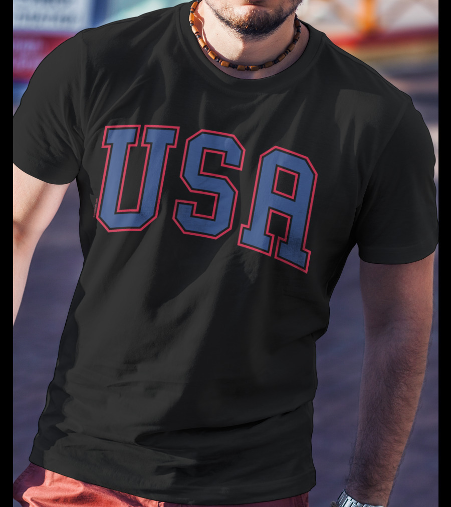 USA Women Men Patriotic American Pride T-Shirt