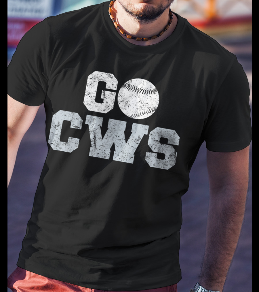 Go CWS Vintage Chicago Illinois Baseball City T-Shirt