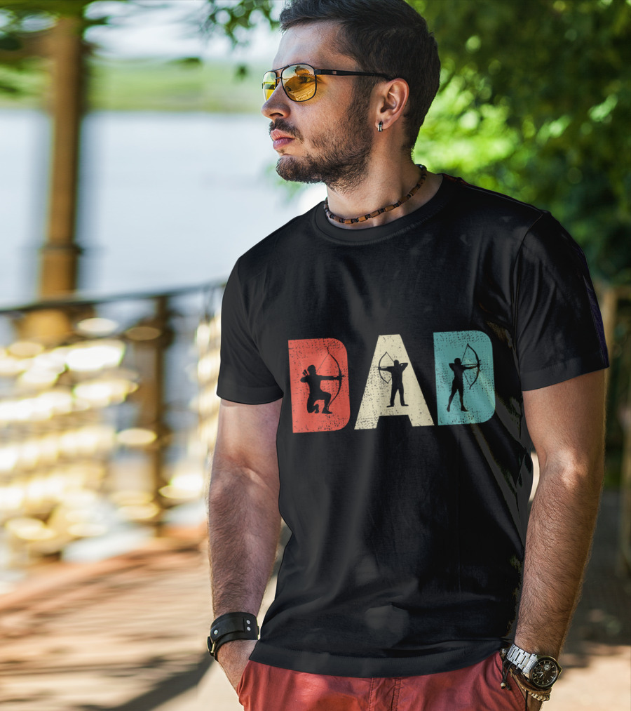 Dad Vintage Archery T-Shirt