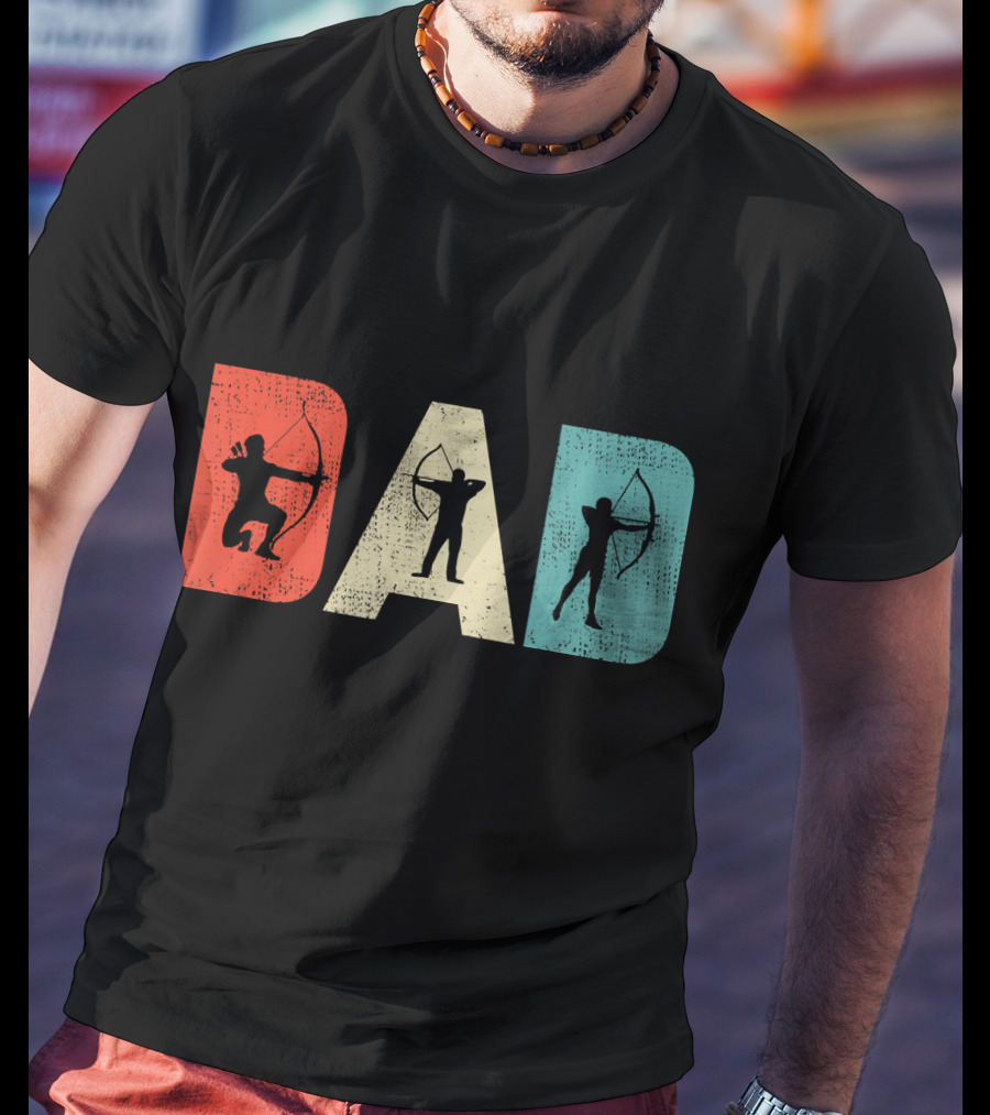 Dad Vintage Archery T-Shirt