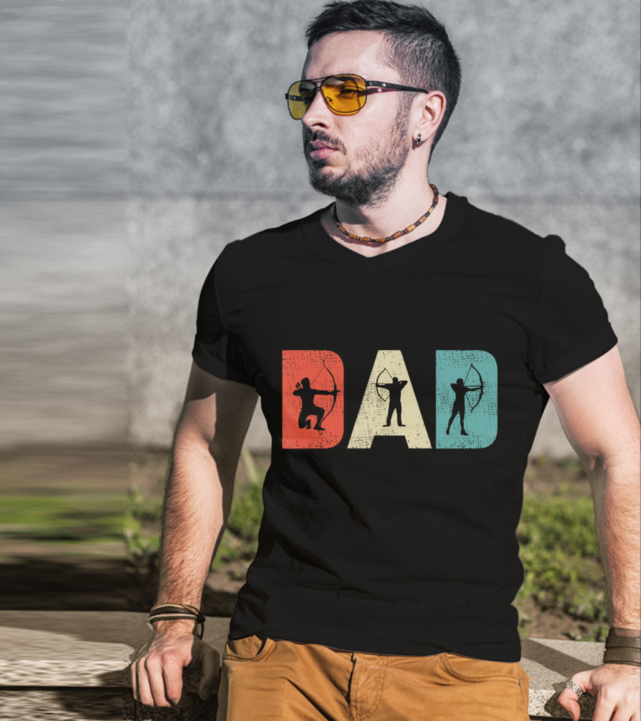 Dad Vintage Archery T-Shirt