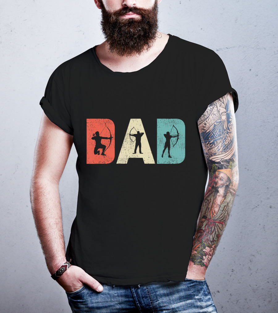 Dad Vintage Archery T-Shirt