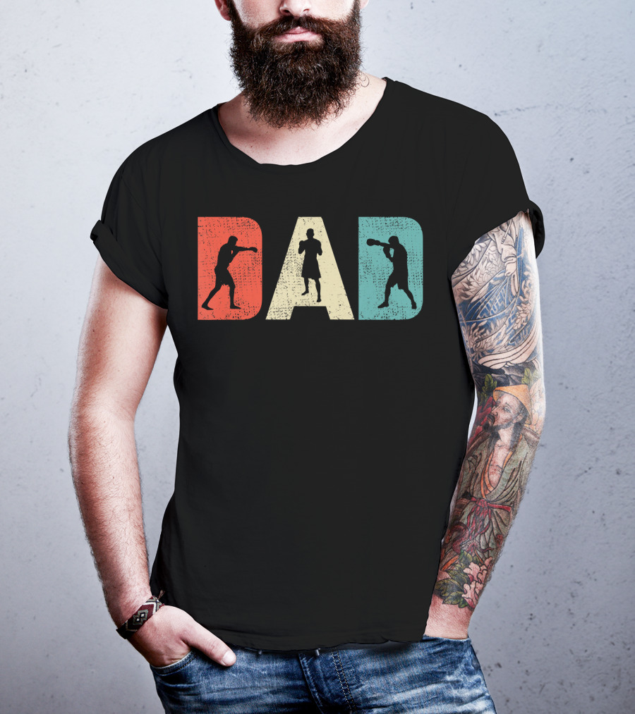 Boxing Dad Vintage T-Shirt
