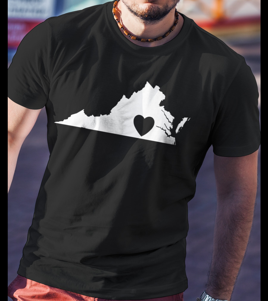 Virginia State Heart Lovers T-Shirt