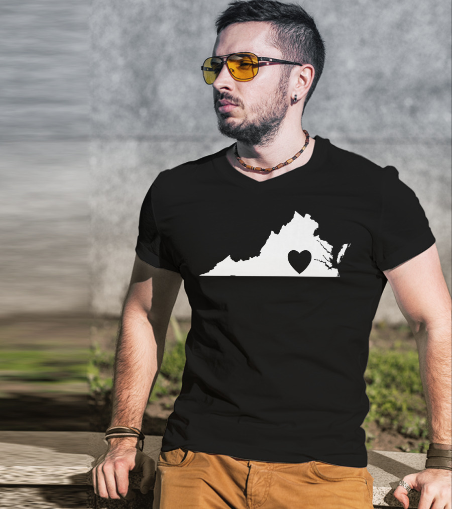 Virginia State Heart Lovers T-Shirt