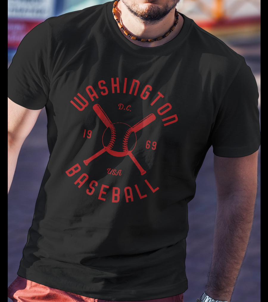 Washington Baseball D.C. USA 1969 T-Shirt