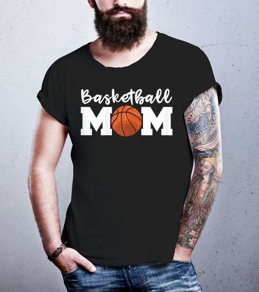 Basketball Mom Cute Player Mama T-Shirt