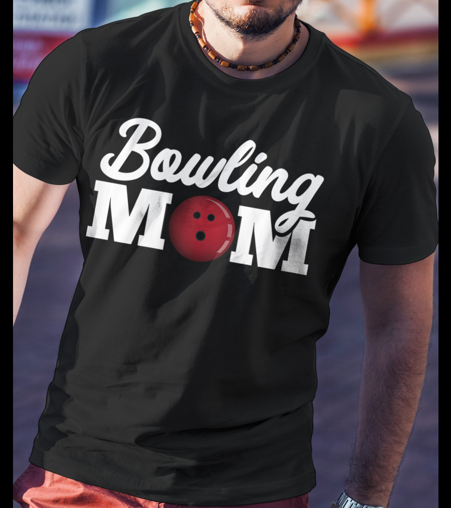 Bowling Mom Bowling Ball T-Shirt