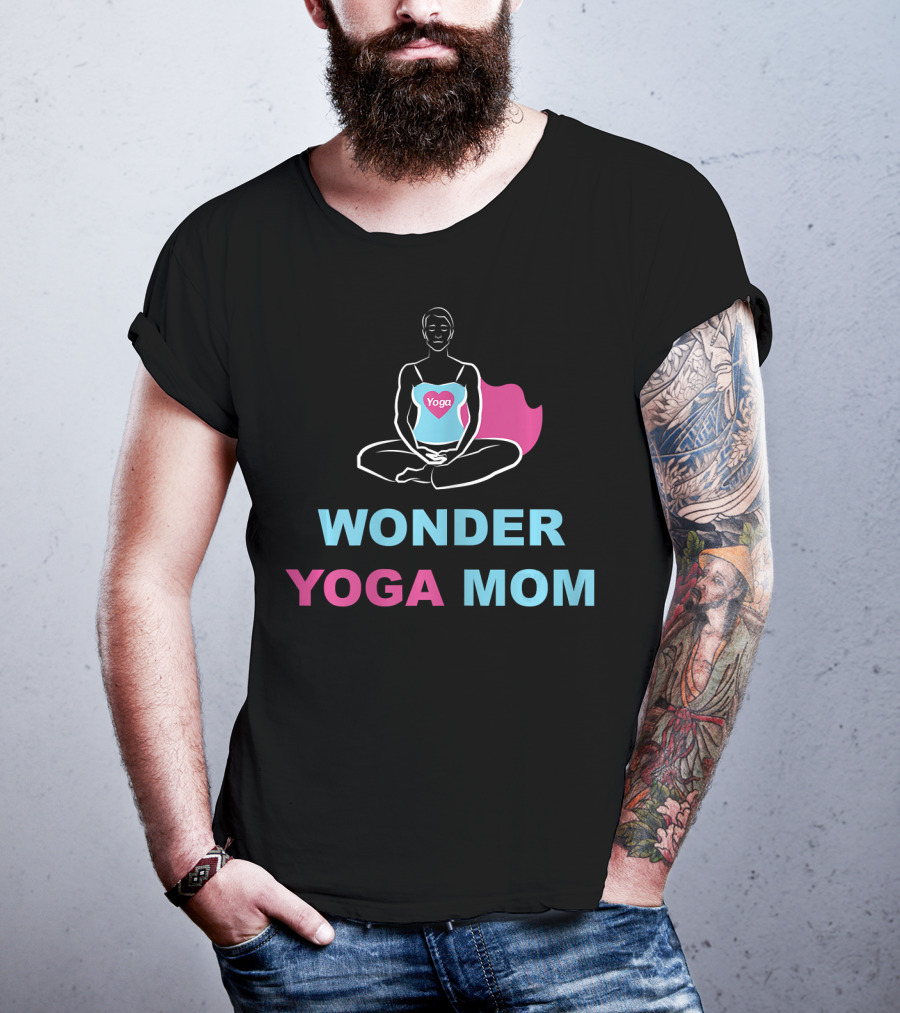 WONDER YOGA MOM Yoga T-Shirt