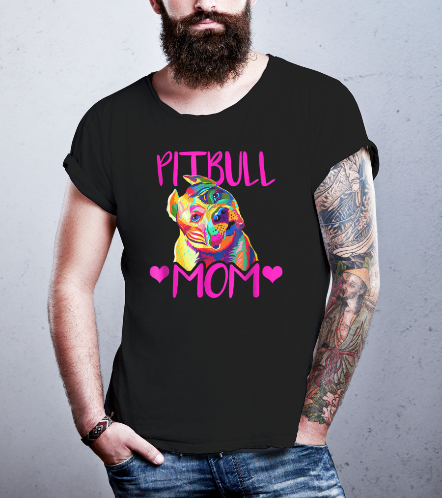 PITBULL MOM T-Shirt