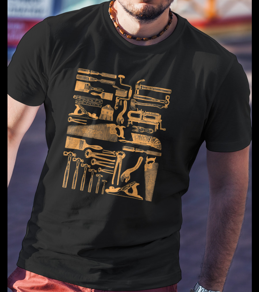 Woodworking Tools And Instruments Collection T-Shirt