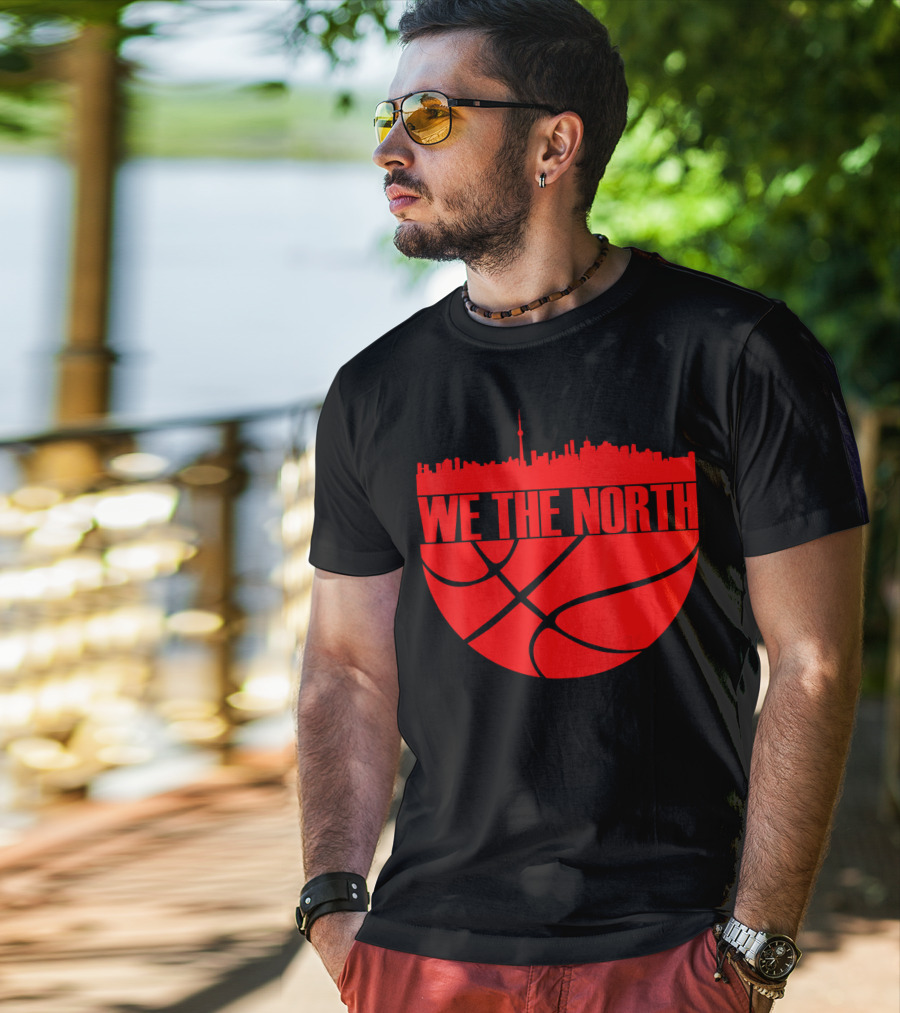 We The North Toronto Skyline Basketball Men's T-Shirt