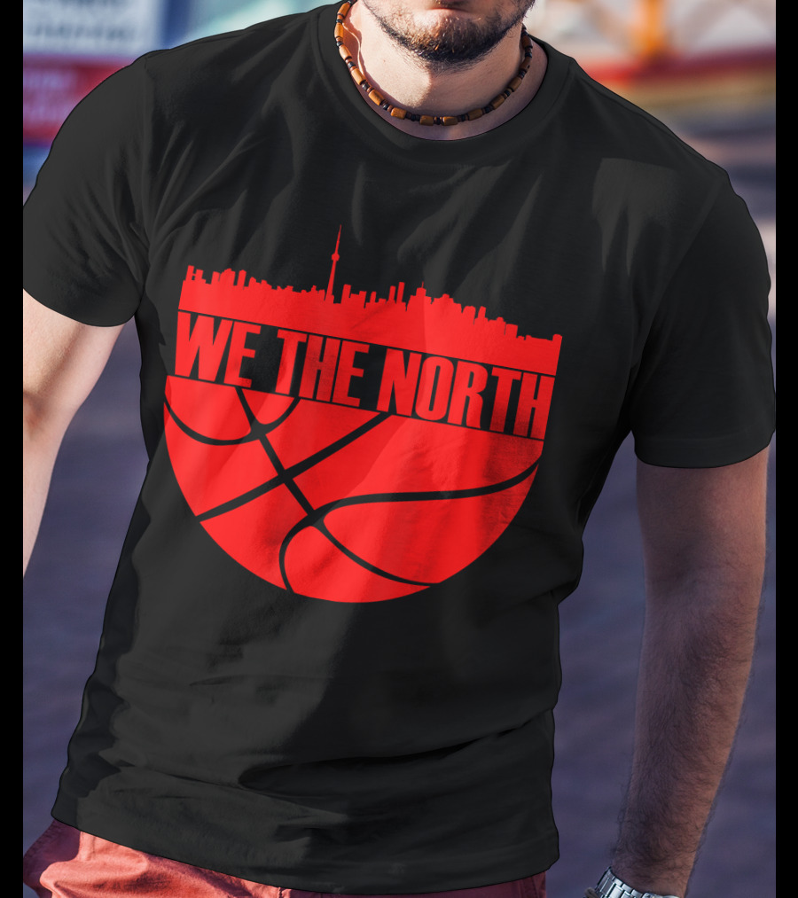 We The North Toronto Skyline Basketball Men's T-Shirt