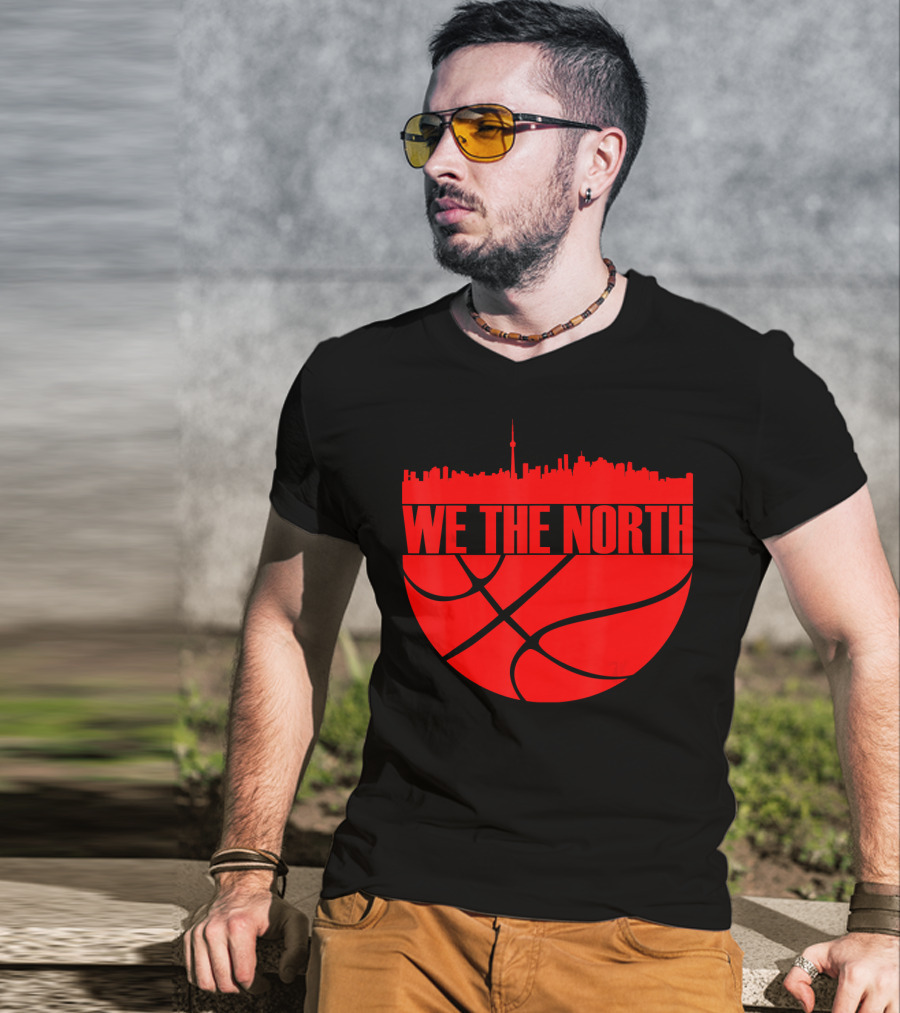 We The North Toronto Skyline Basketball Men's T-Shirt