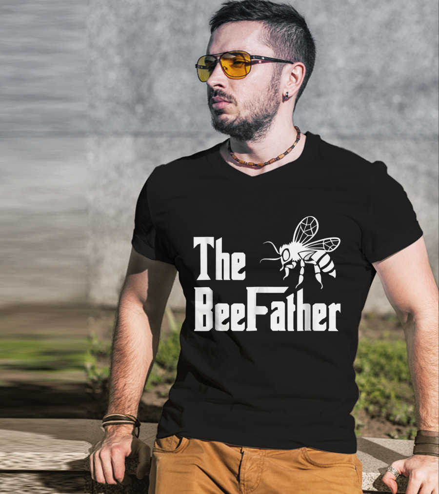 The Bee Father Funny Beekeeper Parody With Bee T-Shirt