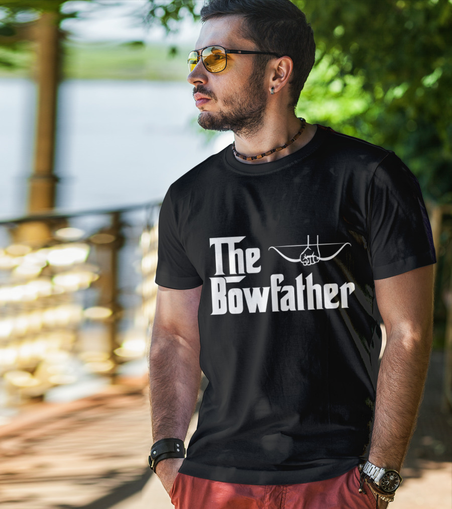 The Bowfather Funny Archery Parody Archery Archer T-Shirt