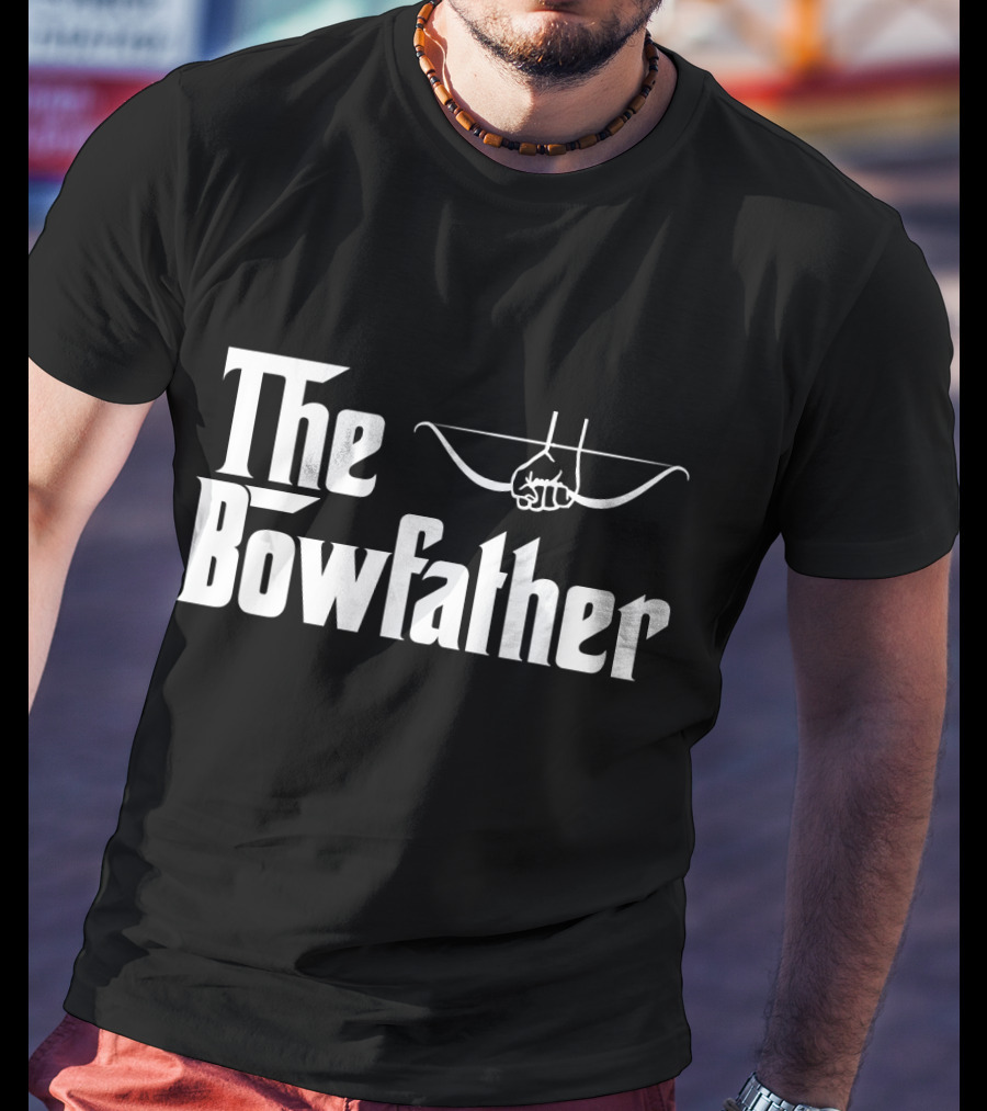 The Bowfather Funny Archery Parody Archery Archer T-Shirt