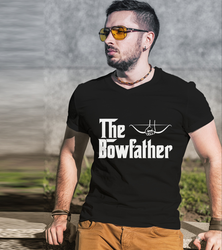 The Bowfather Funny Archery Parody Archery Archer T-Shirt