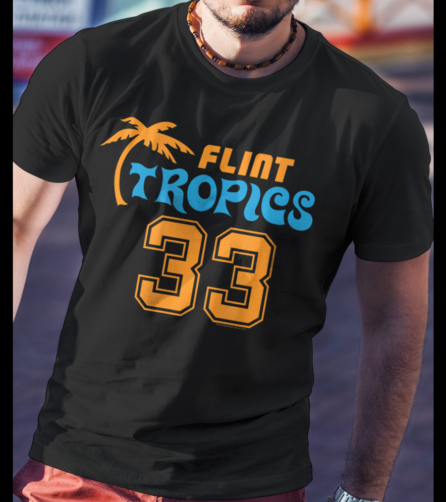 Flint Tropics 33 Semi Pro Jersey T-Shirt