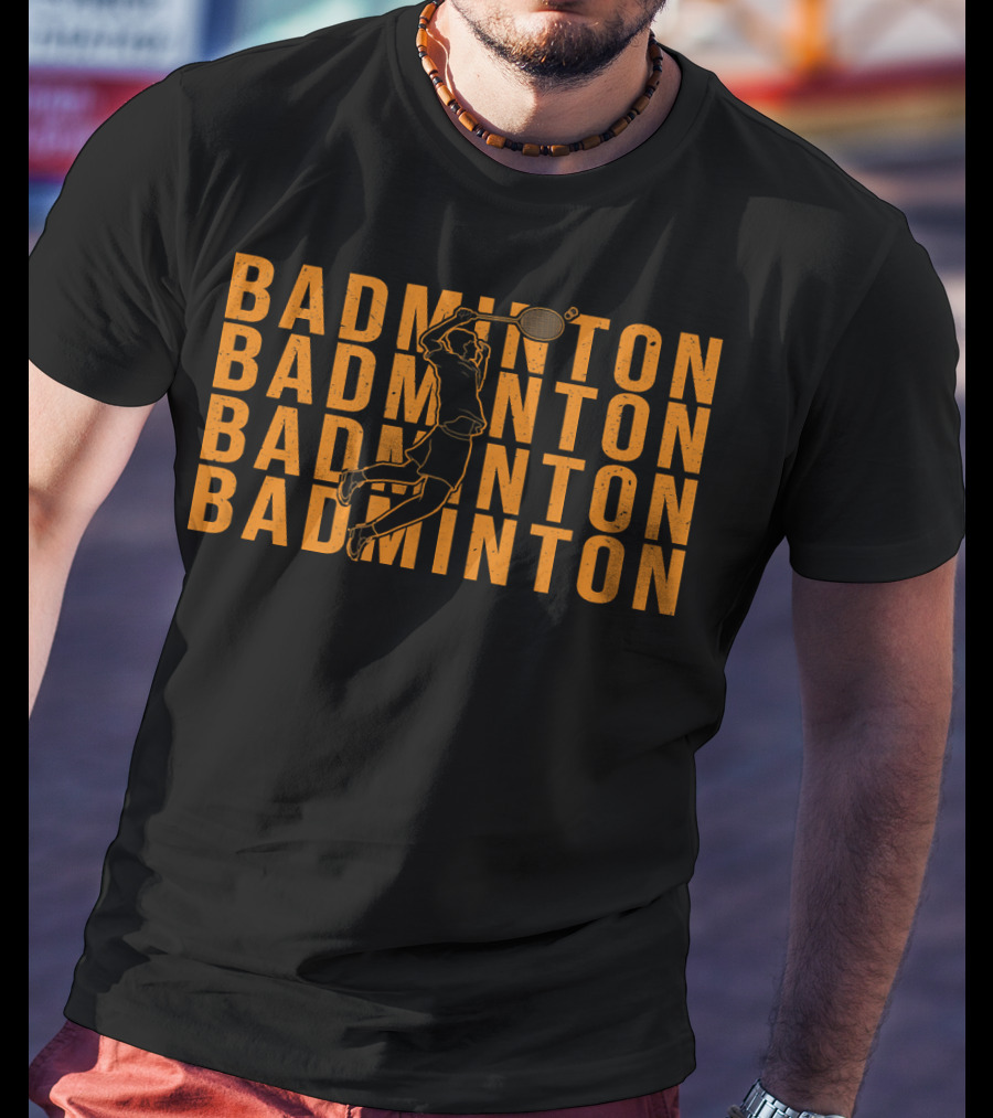 Badminton Enthusiast T-Shirt