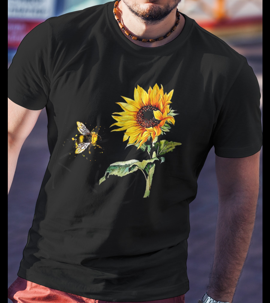 Sunflower Bee Kind T-Shirt