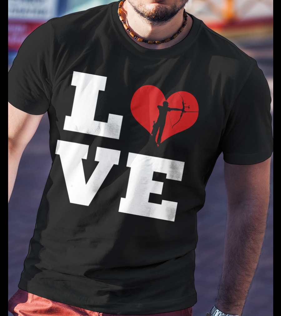 LOVE Archery Heart T-Shirt