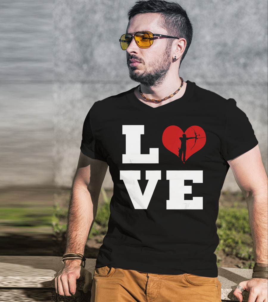 LOVE Archery Heart T-Shirt