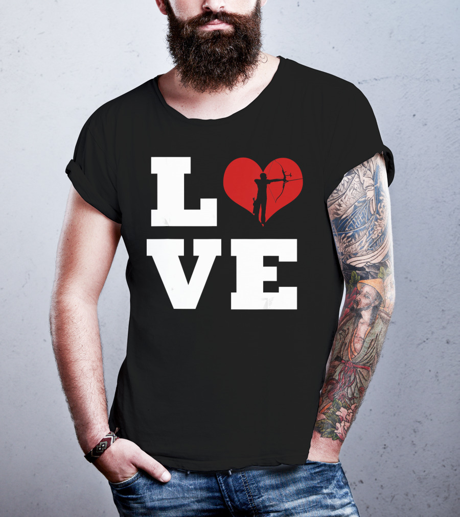 LOVE Archery Heart T-Shirt