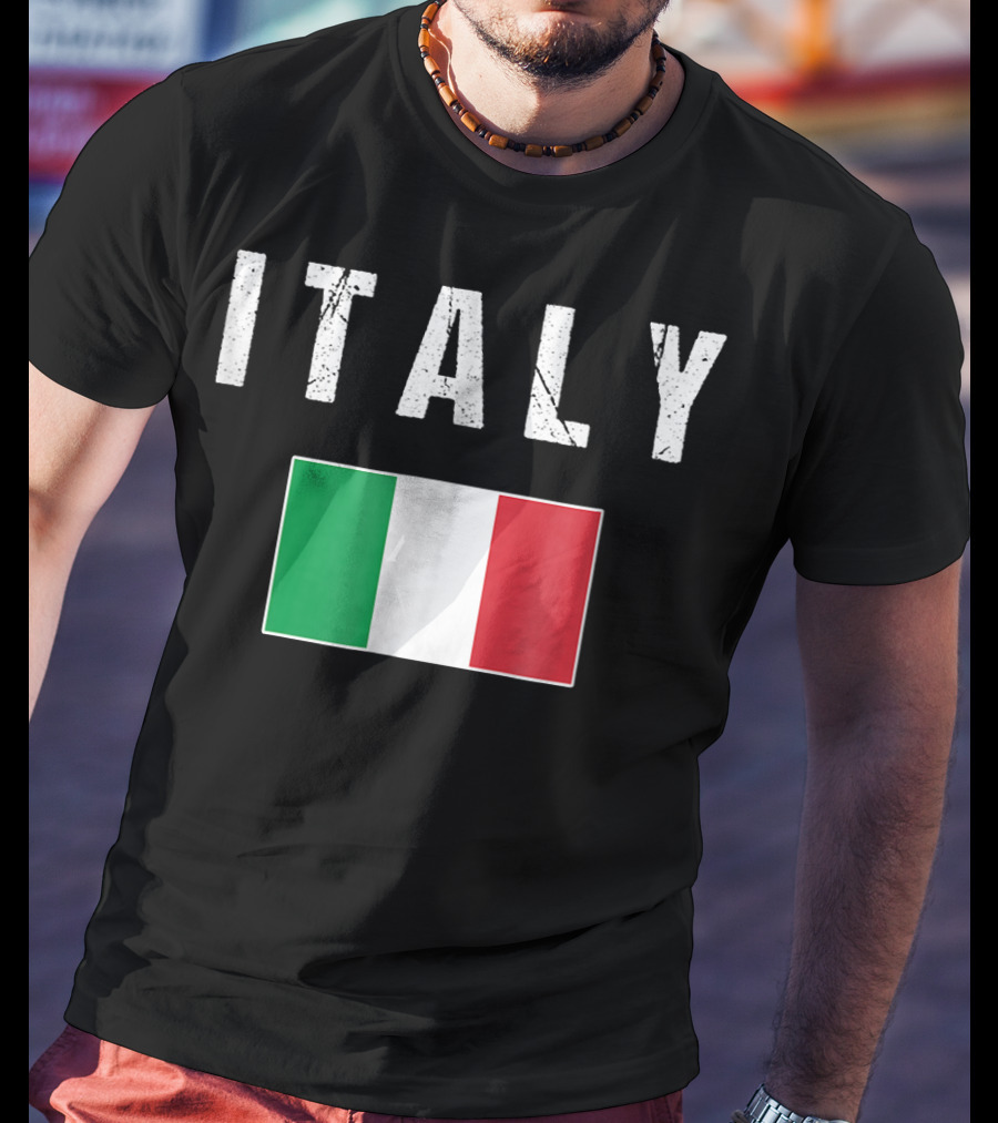Italy Italian Flag Italia Me T-Shirt