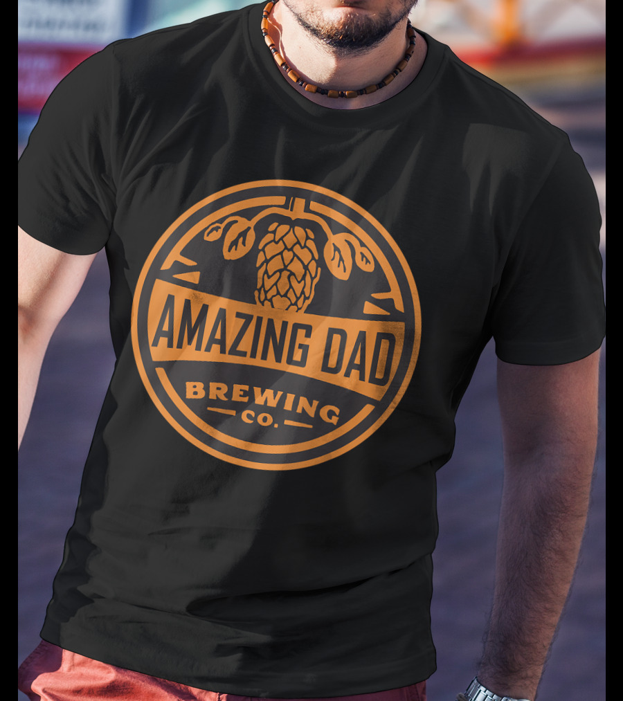 Amazing Dad Brewing Co. Iconic Hop T-Shirt