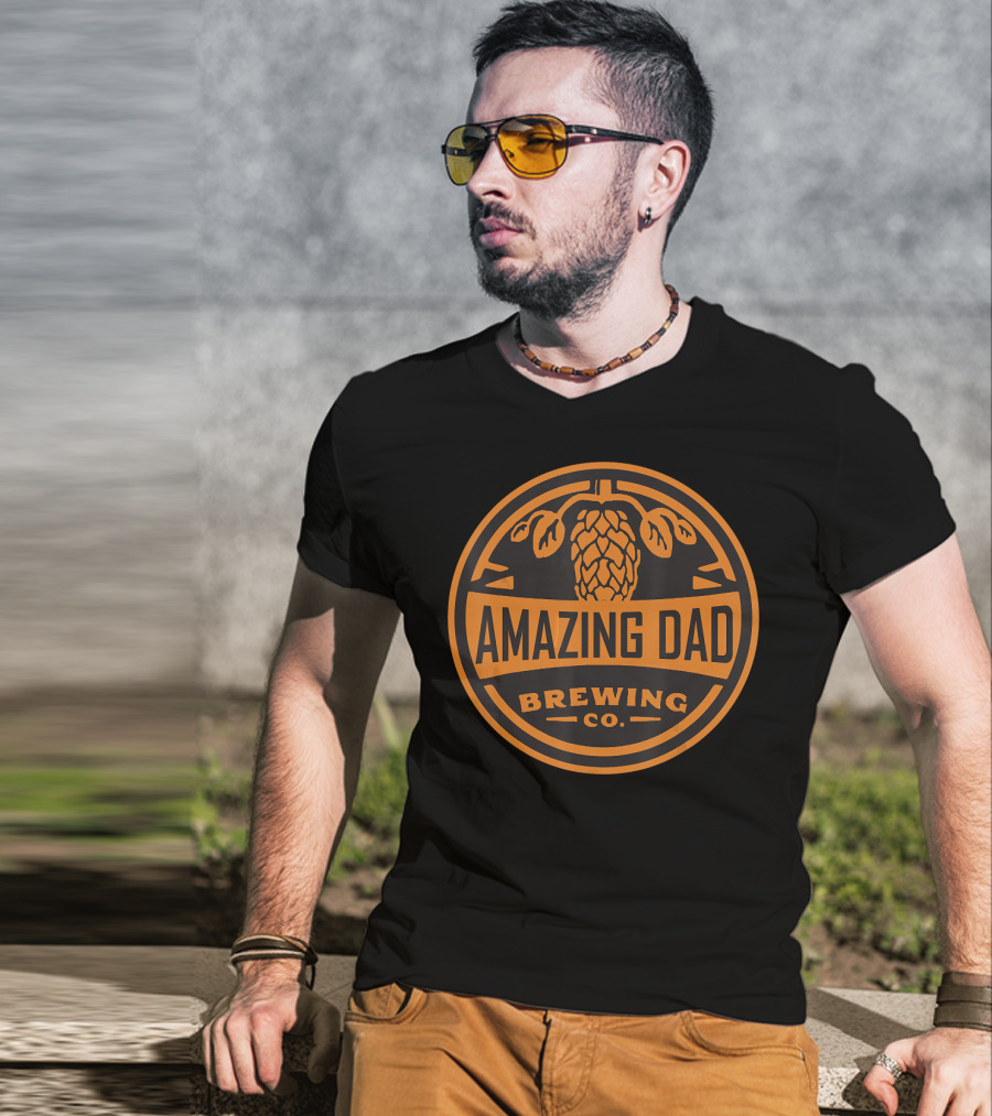 Amazing Dad Brewing Co. Iconic Hop T-Shirt