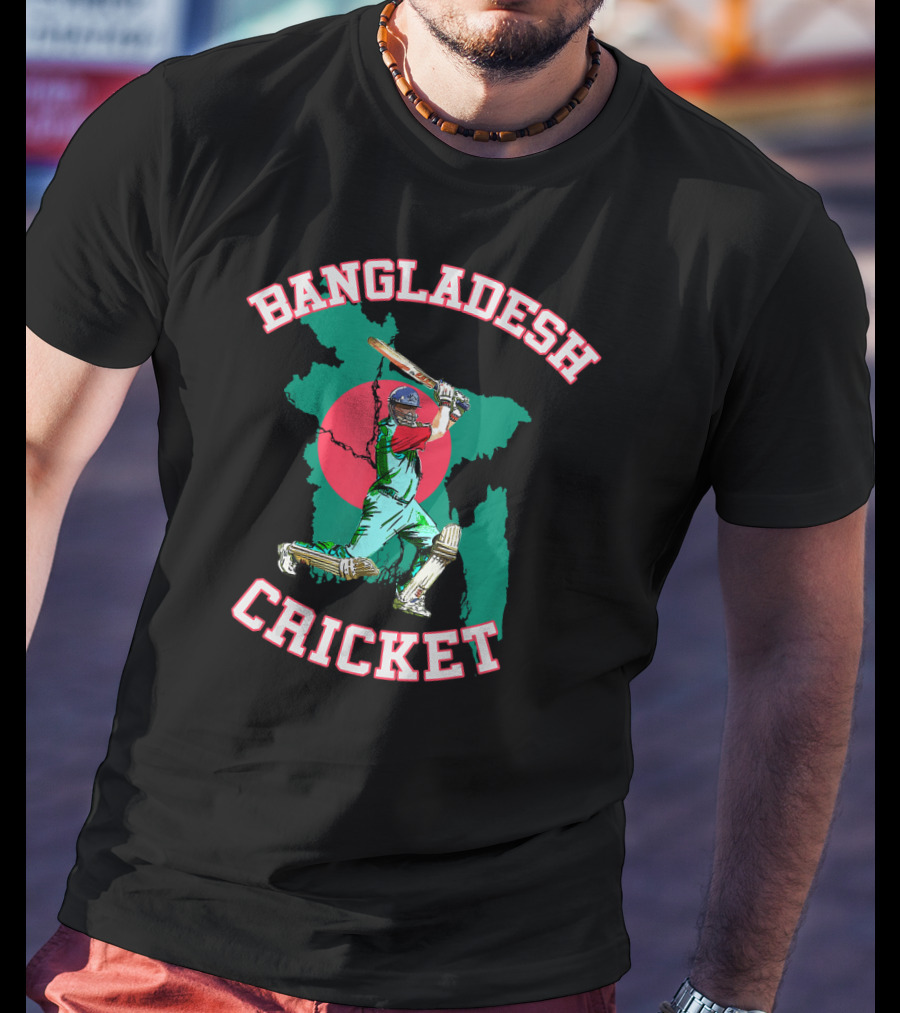 Bangladesh Cricket Bangladeshi Batsman Tiger T-Shirt