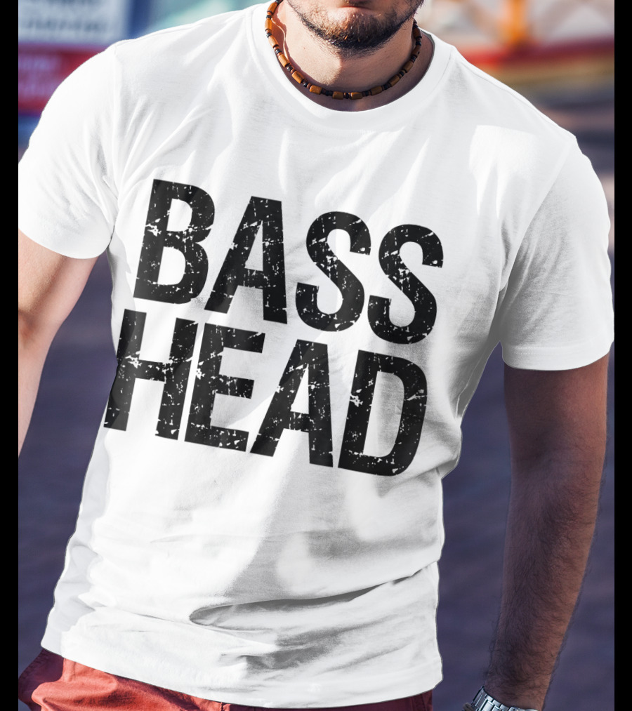 Bass Head EDM Dubstep Trap Basshead T-Shirt