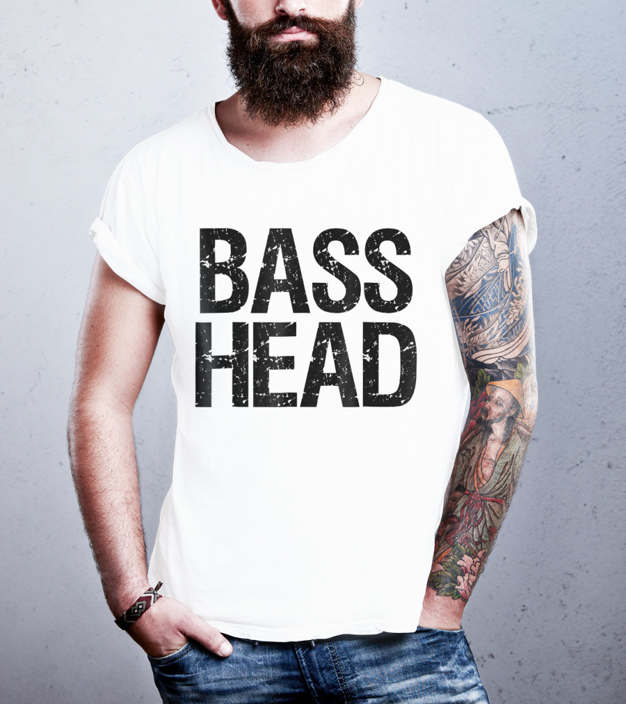 Bass Head EDM Dubstep Trap Basshead T-Shirt