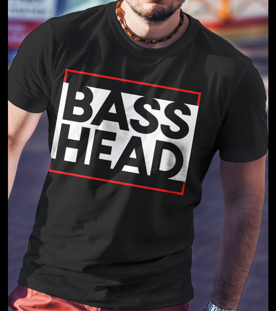 Bass Head Rave EDM Junglist Riddim Dubst T-Shirt