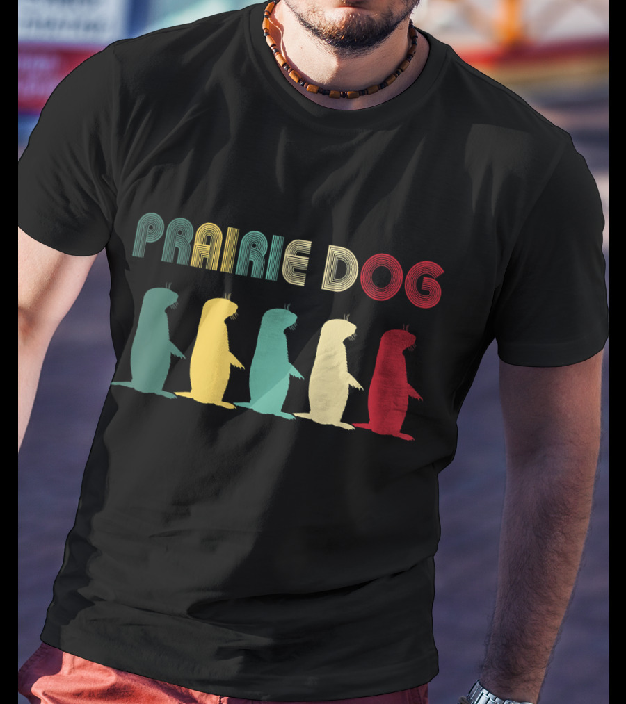 Vintage Prairie Dog Retro T-Shirt