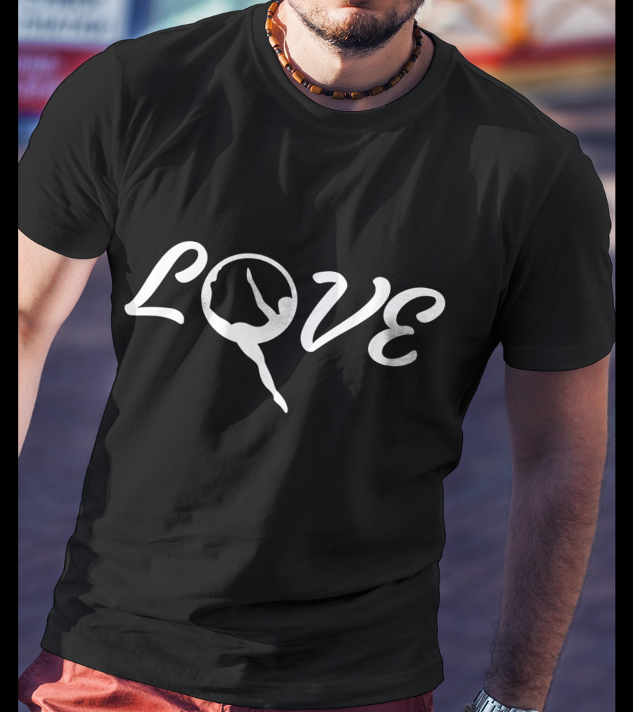 Love Aerial Yoga Silks Lyra Pose T-Shirt