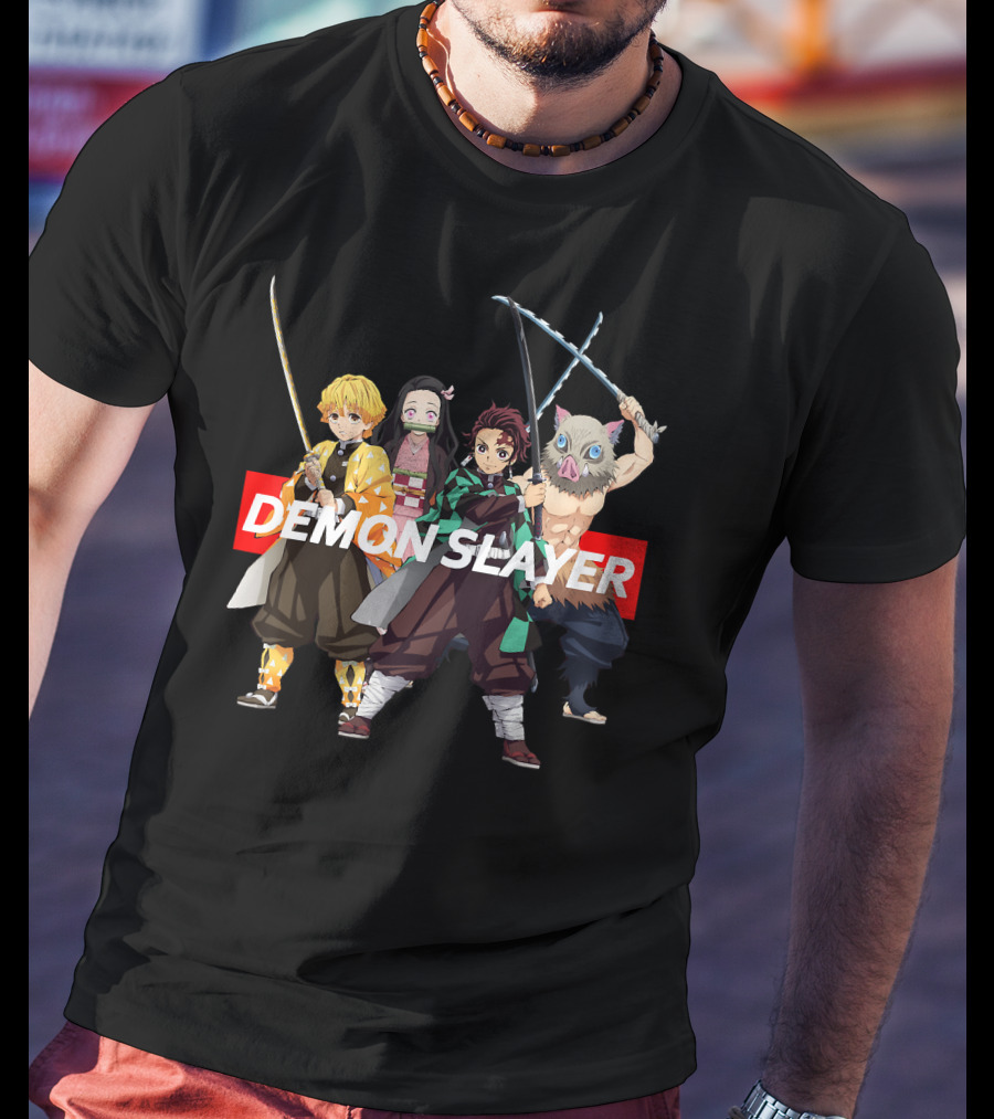 Demon Slayer Anime Characters T-Shirt
