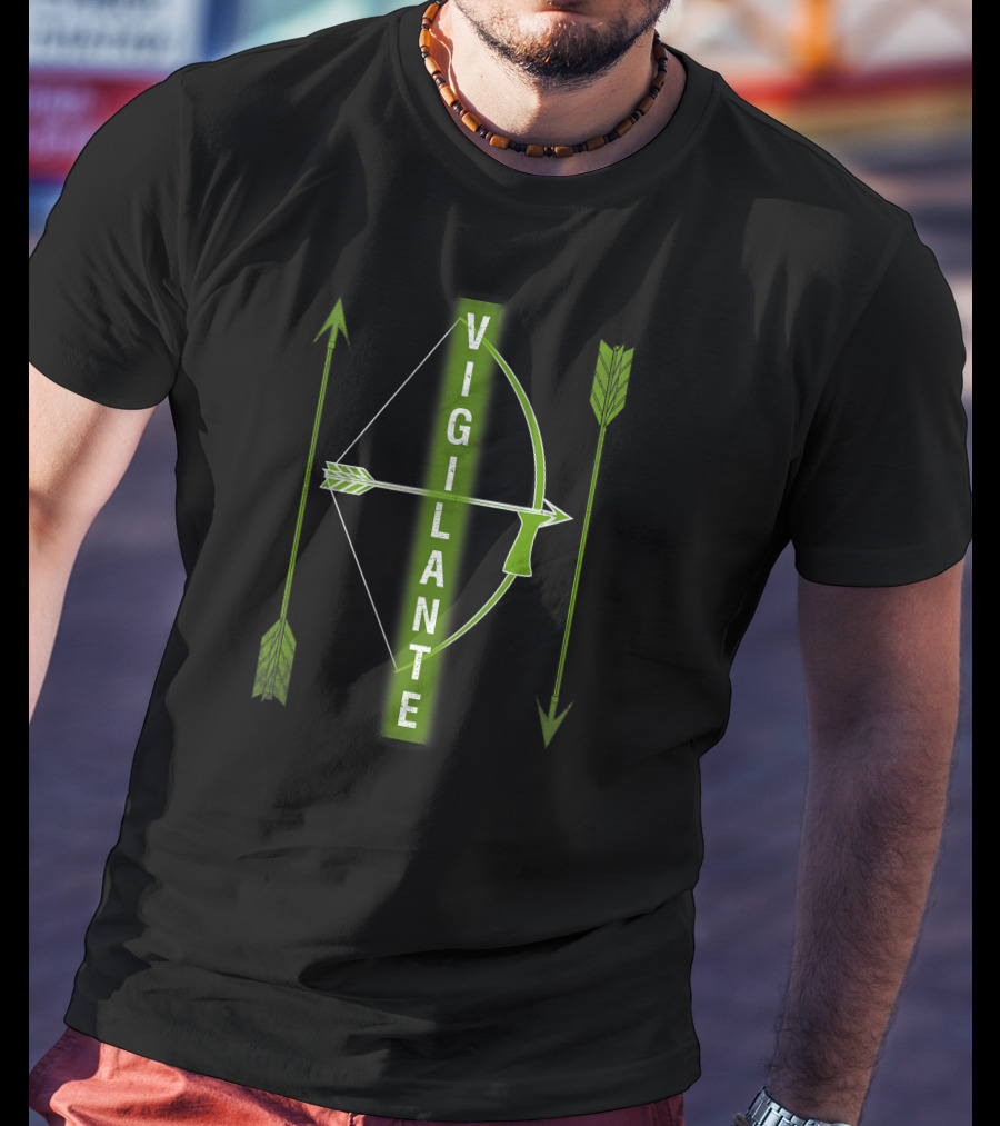 Vigilante Archery Bow And Arrow T-Shirt