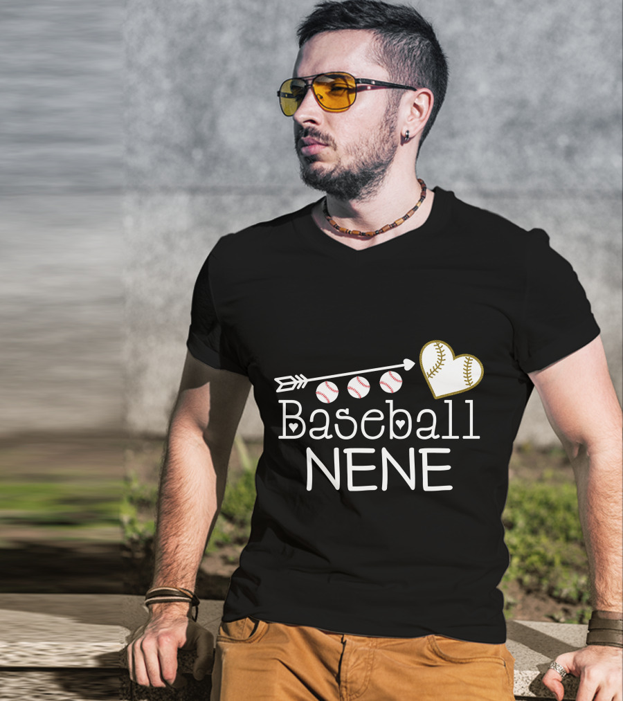 Baseball Nene Arrow Heart Balls T-Shirt
