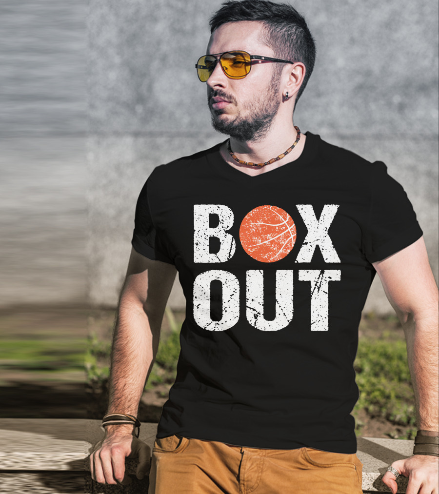 Box Out Basketball Coach Say T-Shirt