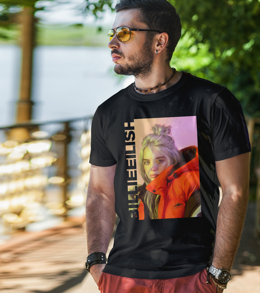 Billie Eilish Penfield Jacket Bold Typography T-Shirt