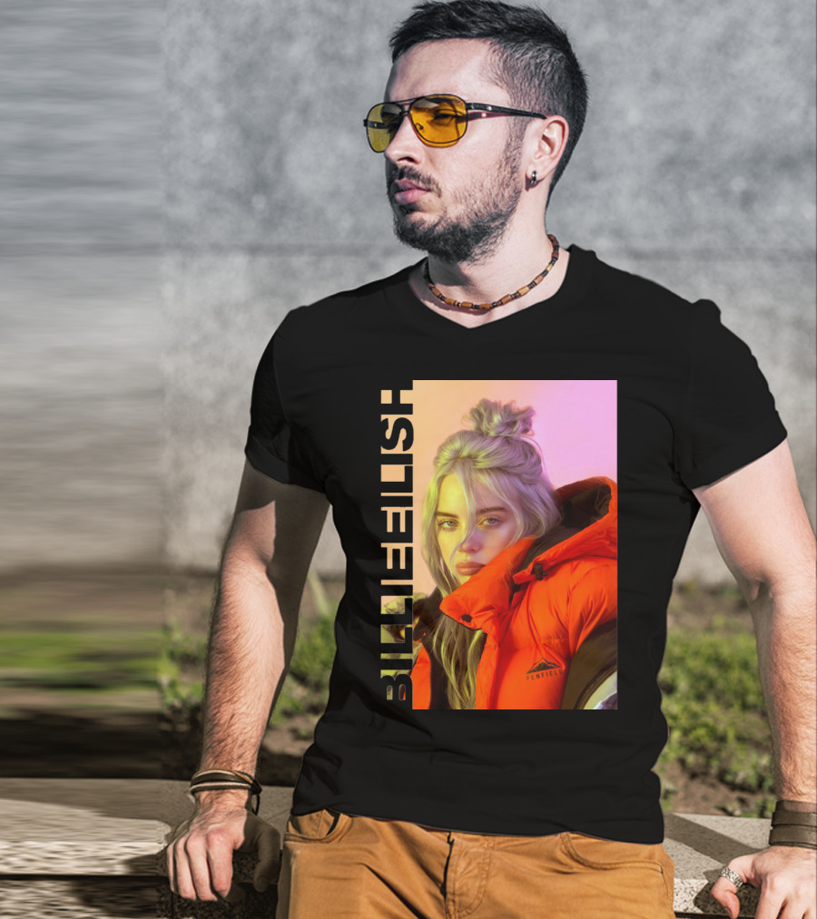 Billie Eilish Penfield Jacket Bold Typography T-Shirt