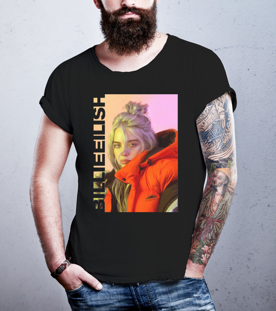 Billie Eilish Penfield Jacket Bold Typography T-Shirt