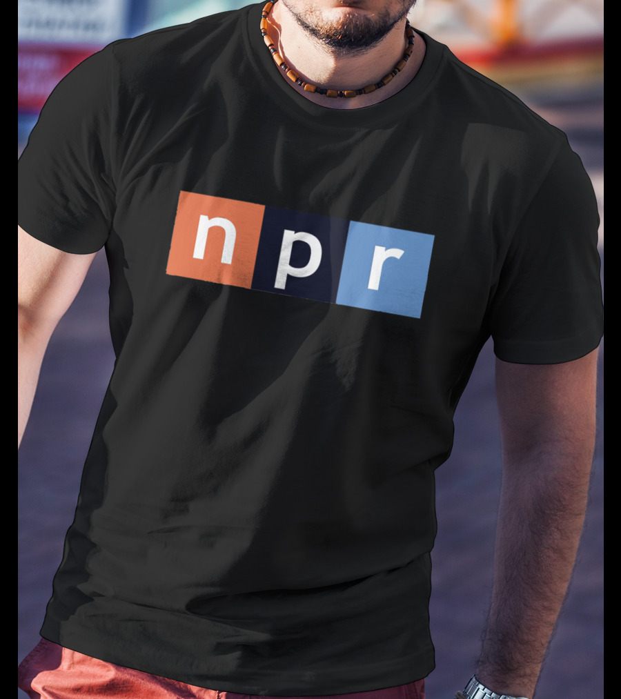 Npr Logo Block Lettering T-Shirt