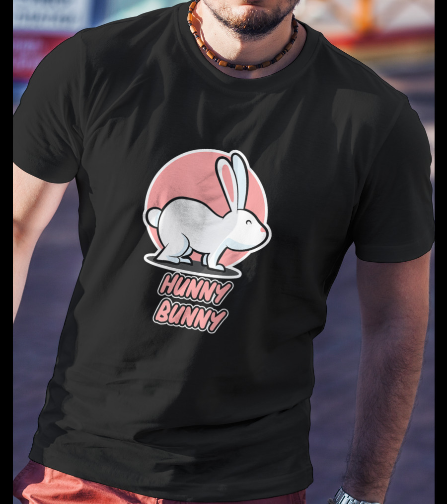 Hunny Bunny Cute Easter Bunny T-Shirt