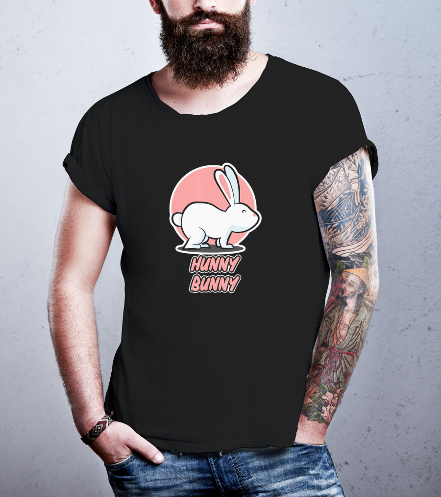 Hunny Bunny Cute Easter Bunny T-Shirt