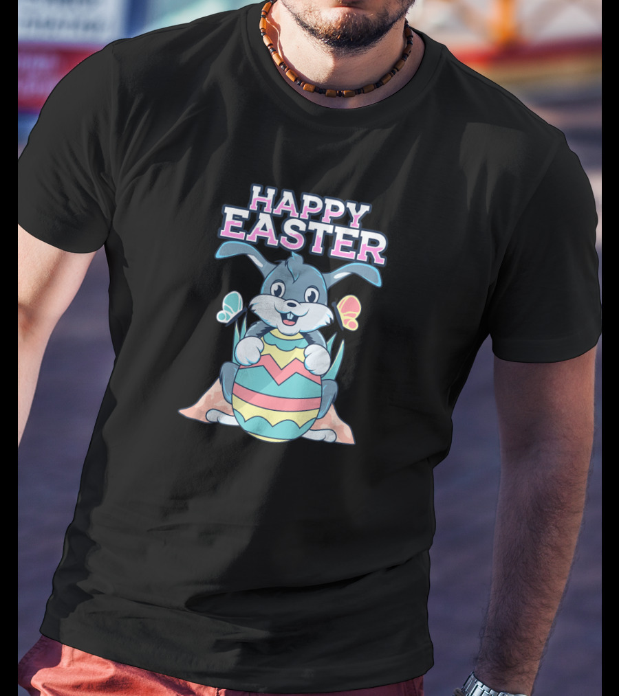 Happy Easter Egg Hunt Bunny Spring Rabbit T-Shirt